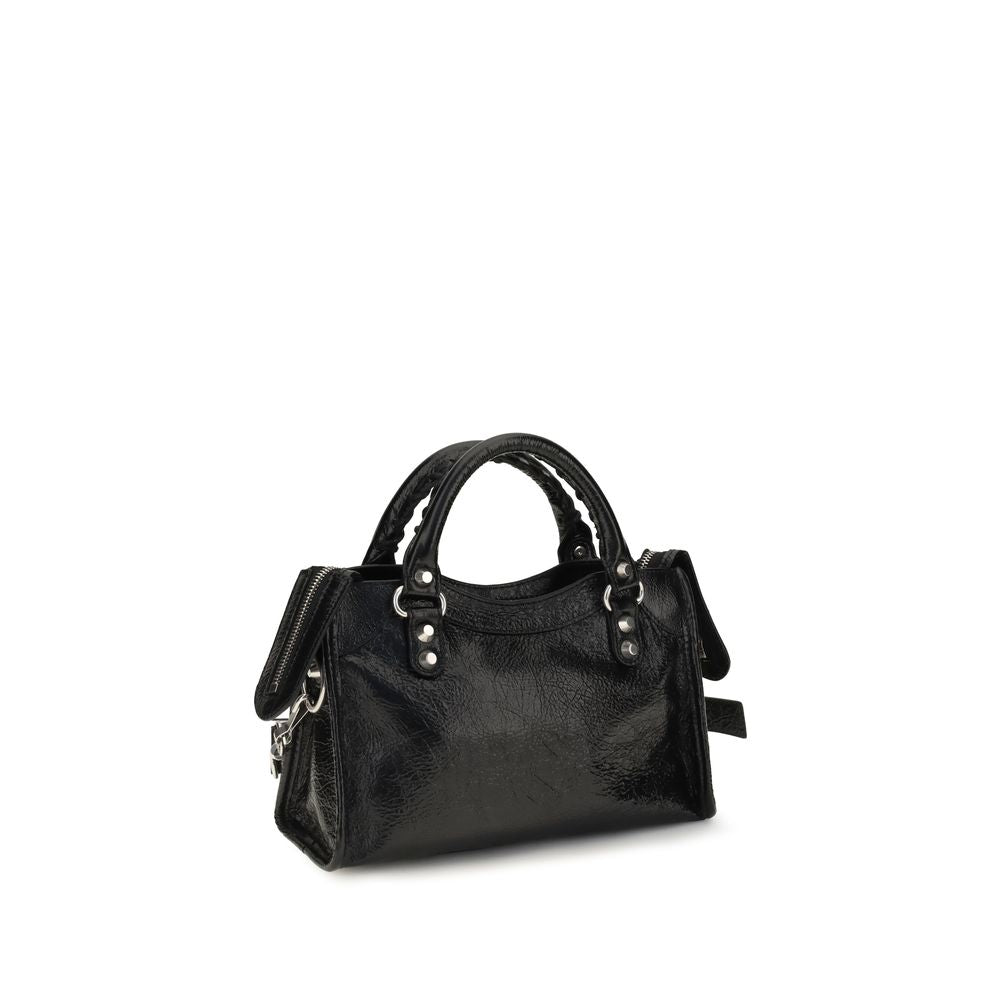 Balenciaga Black Lamb Ovis Aries Shoulder Bag