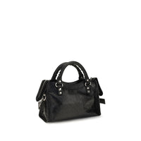 Balenciaga Black Lamb Ovis Aries Shoulder Bag