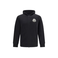 Moncler Black Cotton Sweatshirt