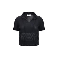 Alexander McQueen Black Viscose T-Shirt