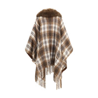 Moncler Grenoble Beige Mohair Coat