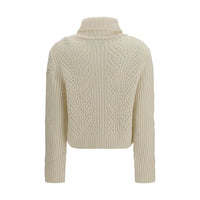 Moncler Beige Wool Oves Aries Turtleneck