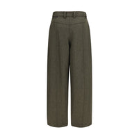 Moncler Grenoble Bicolor Wool Oves Aries Casual Pants