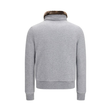 MooRER Gray Goose Down Full-Length Jacket
