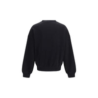Palm Angels Black Cotton Sweatshirt