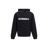 Palm Angels Black Cotton Sweatshirt