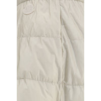 Moncler Beige Nylon Midi Skirt