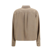 Brunello Cucinelli Beige Denim Shirt