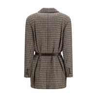 Brunello Cucinelli Beige Mohair Blazer