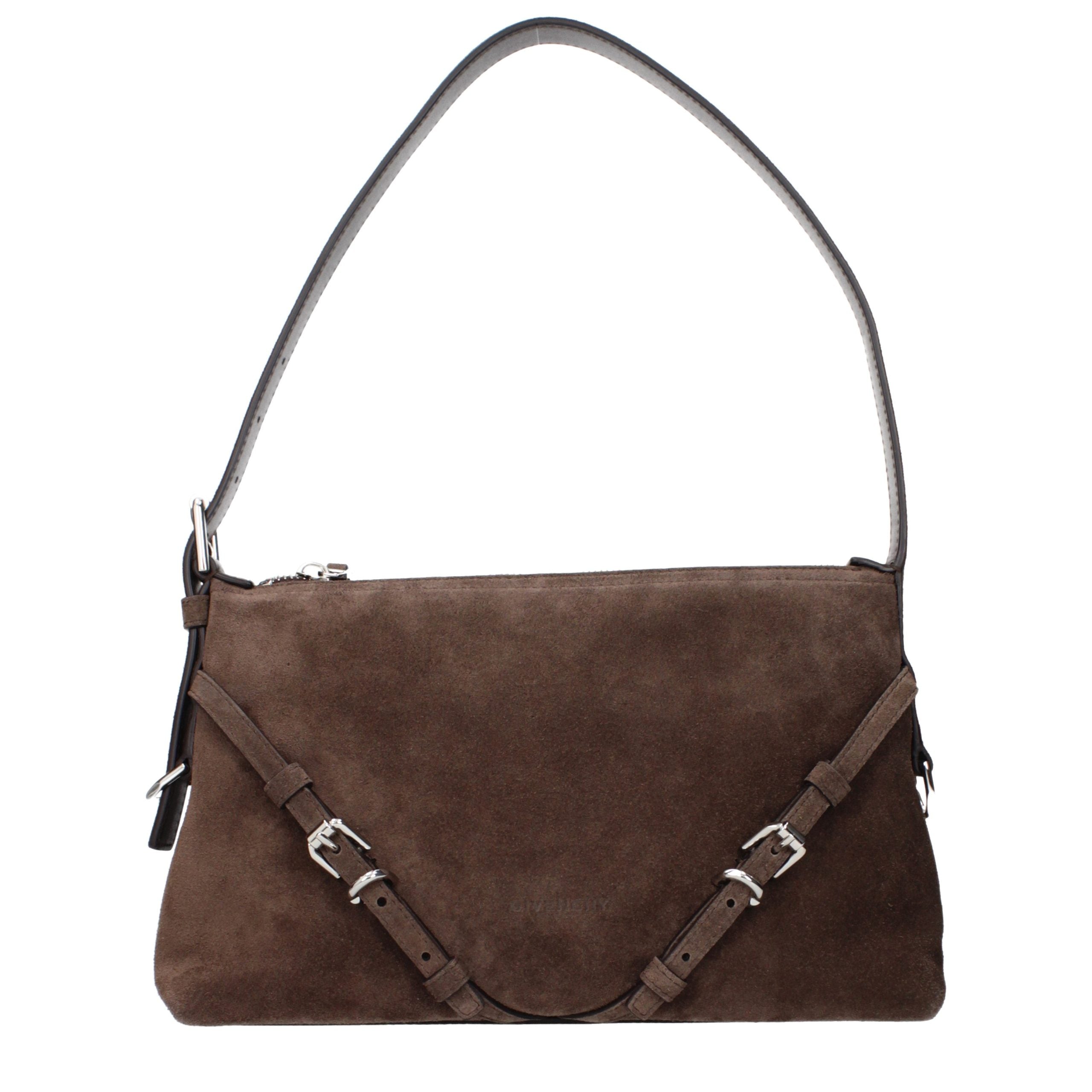 Givenchy Brown Leather Shoulder Bag
