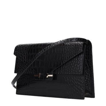 Tom Ford Black Leather Clutch Bag