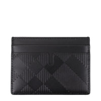 Burberry Black Leather Cardholder