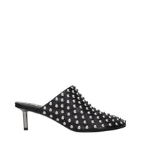Jil Sander Black Leather Mules