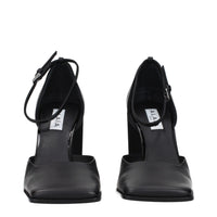 Alaïa Black Leather High Heel Pumps