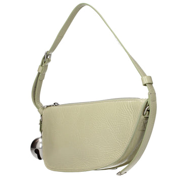 Burberry Green Leather Shoulder Bag