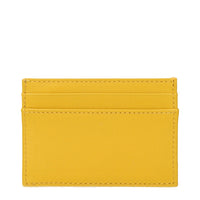 Versace Yellow Leather Cardholder