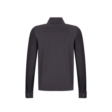 Herno Blue Cotton Shell Jacket
