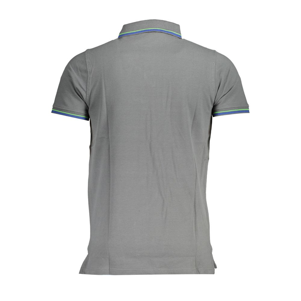 Norway 1963 Grigio Cotton Men Polo