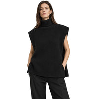 Max Mara Black Cashmere Waistcoat