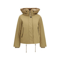 Woolrich Beige Cotton Parka