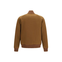 Woolrich Brown Wool Oves Aries Bomber