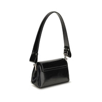 Vivienne Westwood Black Calf Leather Bos Taurus Handbag