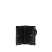 Vivienne Westwood Black Calf Leather Bos Taurus Wallet