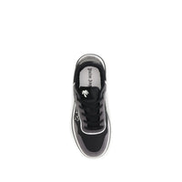 Palm Angels Black Calf Leather Bos Taurus Low Top Sneakers
