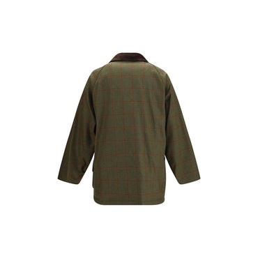 Barbour Bicolor Wool Oves Aries Full-Length Jacket