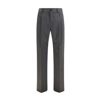 Valentino Garavani Gray Wool Oves Aries Dress Pants