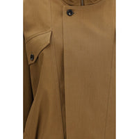 Saint Laurent Brown Cotton Bomber