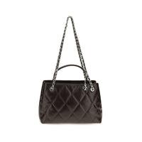 Tory Burch Brown Calf Leather Bos Taurus Shoulder Bag