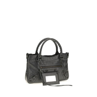 Balenciaga Gray Lamb Ovis Aries Shoulder Bag
