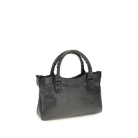 Balenciaga Gray Lamb Ovis Aries Shoulder Bag