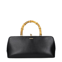 Jil Sander Black Leather Handbag