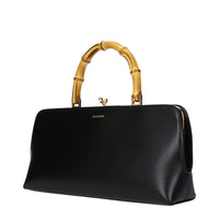 Jil Sander Black Leather Handbag