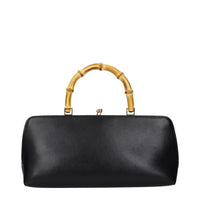 Jil Sander Black Leather Handbag