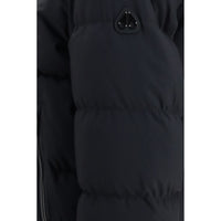 Moose Knuckles Black Nylon Bomber