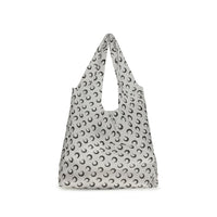Marine Serre White Polyurethane Shoulder Bag