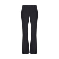 Alexander McQueen Black Acetate Flared Pants