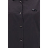 Miu Miu Black Cotton Dress Shirt