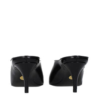 Stella McCartney Black Leather High Heel Pumps