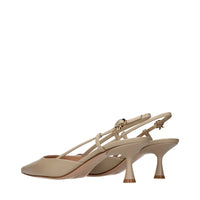 Gianvito Rossi Beige Leather High Heel Pumps