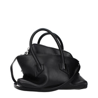 The Attico Black Leather Handbag