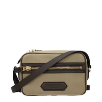 Tom Ford Beige Fabric Crossbody Bag