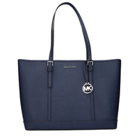 Michael Kors Blue Leather Shoulder Bag
