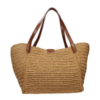 Tom Ford Beige Raffia Shoulder Bag