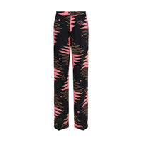 Emilio Pucci Multicolor Silk Casual Pants
