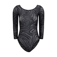 Emilio Pucci Black Polyamide Bodysuit