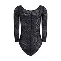 Emilio Pucci Black Polyamide Bodysuit